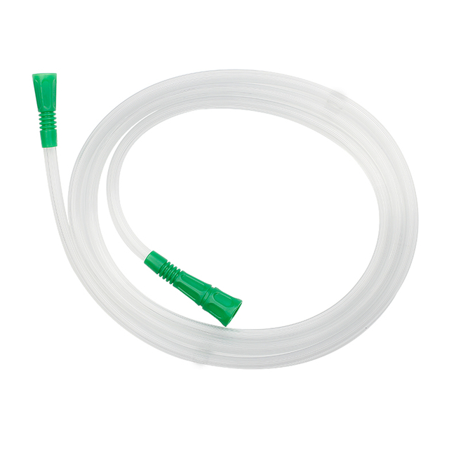 CE 认证医用一次性 PVC Yankauer 抽吸连接管，带 Yankauer 手柄